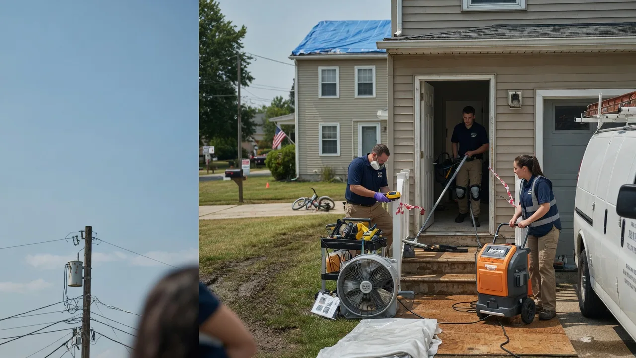 Water Damage Repair in Delmont, SD near me
